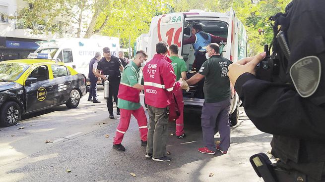 Tragedia. El accidente se produjo en la zona del Botánico, a metros de la avenida Santa Fe, y estuvieron involucrados otros vehículos. En total, atropelló a cinco personas.