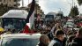 Thousands of Palestinians from the city of Ramallah celebrated the arrival of the released. Thousands of Palestinians from the city of Ramallah celebrated the arrival of the released.