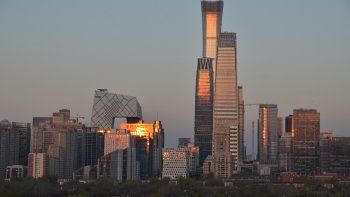 En los últimos años hubo un boom inmobiliario que modificó el horizonte de Pekín.