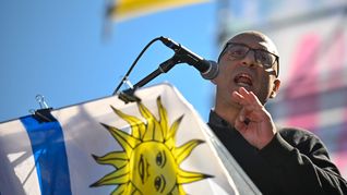 Marcelo Abdala, presidente del PIT-CNT, central sindical uruguaya.