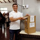 Cristian Andino, ganador de las elecciones en San Juan. Cristian Andino, ganador de las elecciones en San Juan.