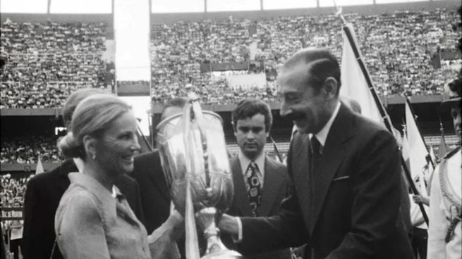 El genocida Jorge Rafael Videla en el film “LS83”, de Hernán Szwarchart.&nbsp;