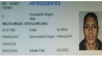 Prófugo por su presunta responsabilidad en el triple crimen de General Rodríguez.