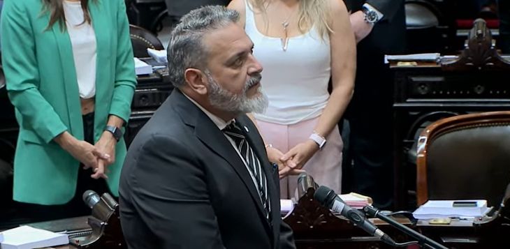 Ernesto Nader Alí, diputado de Unión por la Patria. Ernesto Nader Alí, diputado de Unión por la Patria.