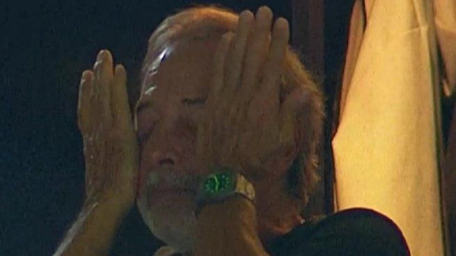 La emoción de Guillermo Francella hasta las lágrimas por el triunfo agónico de Racing