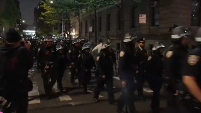 Las protestas propalestinas crecen en varias ciudades de EEUU entre los estudiantes. 