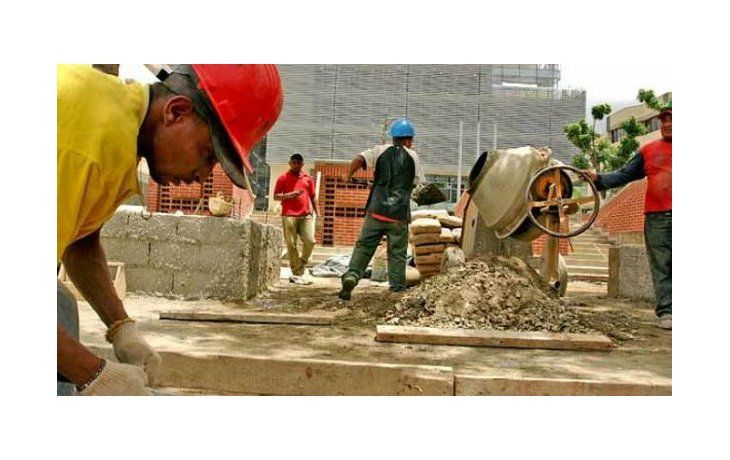 El empleo de la construcción cayó un 6,5% en febrero