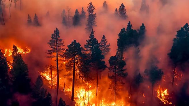 Los incendios forestales ya arrasaron con más de 10.000 hectáreas.