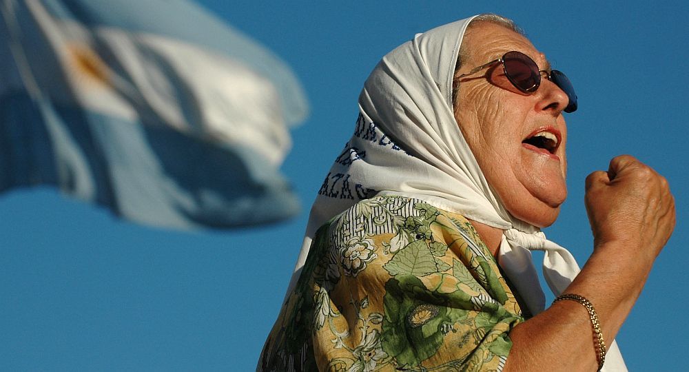 Con Hebe de Bonafini a la cabeza, continúa la Marcha de la Resistencia (foto 1)