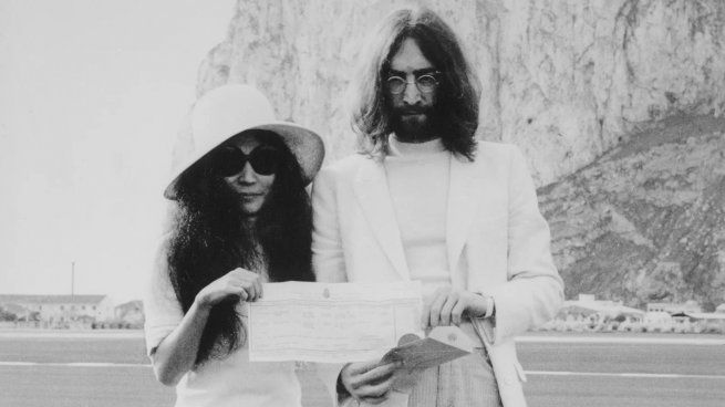 John y Yoko.