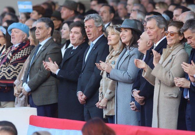 El acto en la Rural, la última vez que se vio a ambos políticos juntos en público.
