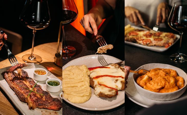The letter offers alternatives for all tastes, including vegetarian dishes and sea options. The letter offers alternatives for all tastes, including vegetarian dishes and sea options.