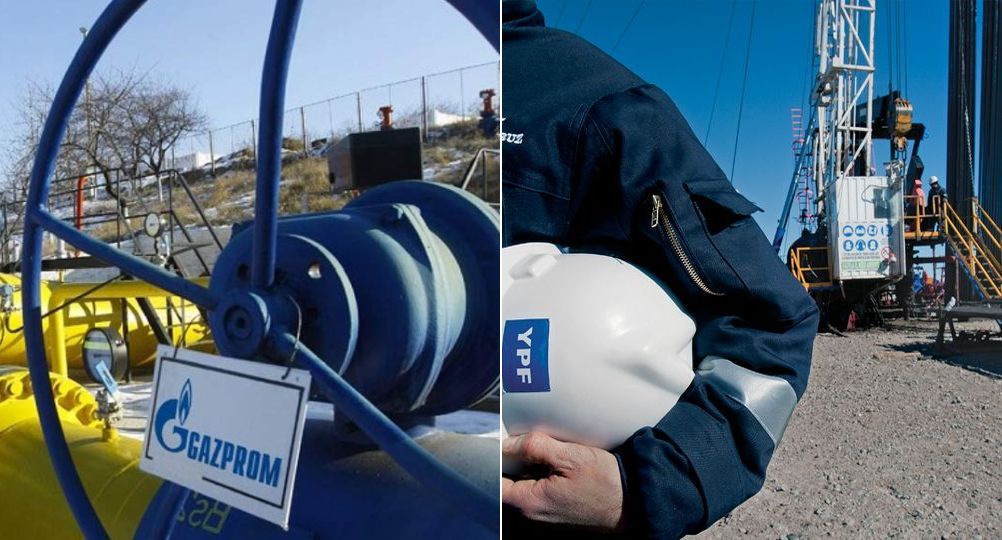 Gazprom espera firmar a fines de mayo un acuerdo con YPF para extraer gas en Neuquén
