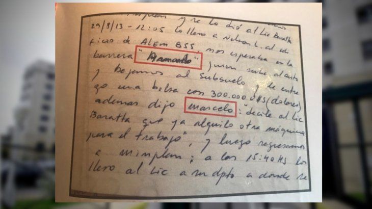 Dos renglones después aparece el nombre de