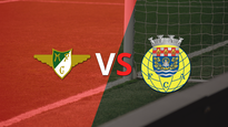 ¡arranca la etapa complementaria! moreirense lleva la ventaja con un marcador 1-0 sobre arouca