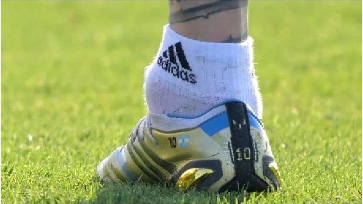 Preocupación por la foto viral del tobillo de Messi: ¿qué tiene el capitán?