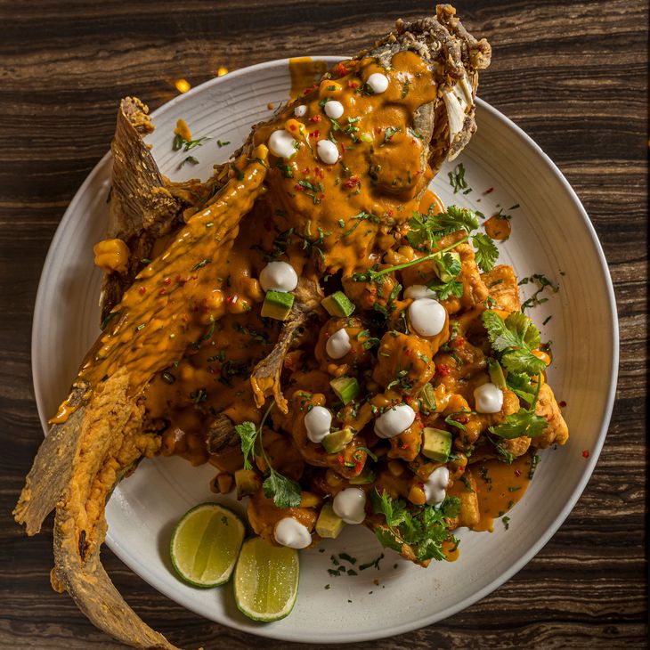 El plato estrella de Grau. El plato estrella de Grau.