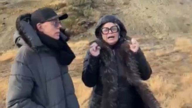 El periodista Marcelo Polino compartió un video en redes sociales junto a Carmen Barbieri tras el aterrizaje de emergencia.