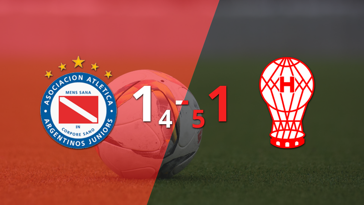 Por penales, se clasificó Huracán al vencer a Argentinos Juniors