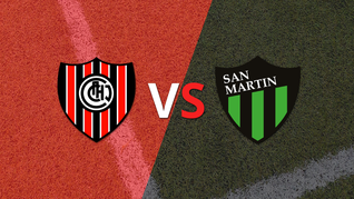 Chacarita no pudo en casa ante San Martín (SJ) y empataron 1-1