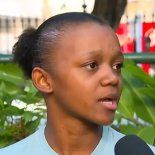 La joven Samara Lima fue entrevistada por la televisión brasileña tras el episodio. La joven Samara Lima fue entrevistada por la televisión brasileña tras el episodio.