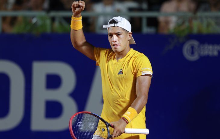 Sebastián Báez perdió con Medvedev y se despidió el US Open