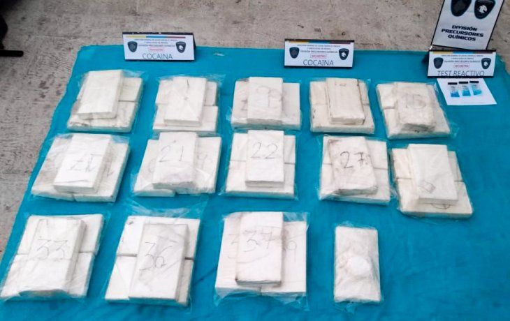 Detuvieron a hermana de De la Cruz con 41 kilos de cocaína.