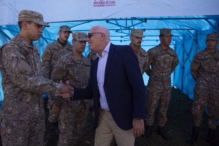 El gobierno realiza una fuerte apuesta en seguridad con el programa Más Barrio. El gobierno realiza una fuerte apuesta en seguridad con el programa Más Barrio.