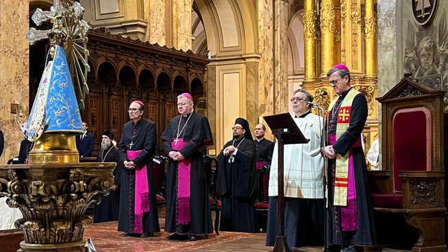 En distintas ceremonias religiosas la Iglesia se expresó sobre la situación social.