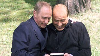Putin y Berlusconi, en épocas de amistad.&nbsp;