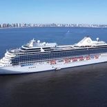 El lujoso crucero Hamburg completó su escala en Punta del Este, con mayoría de turistas alemanes. El lujoso crucero Hamburg completó su escala en Punta del Este, con mayoría de turistas alemanes.
