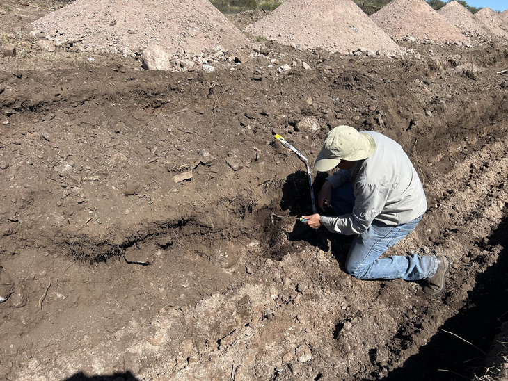  El hallazgo fue logrado en el marco de tareas de prospección y excavación arqueológica encargadas por la Justicia.
