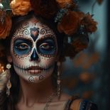 Cómo hacer un maquillaje clásico de Catrina.