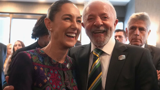 Claudia Sheibaum y Lula consolidan el bloque México-Brasil. Claudia Sheibaum y Lula consolidan el bloque México-Brasil.