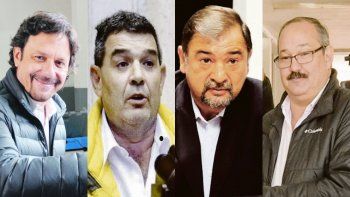 Gustavo Sáenz, Alfredo Olmedo, Miguel Isa y Sergio Leavy.