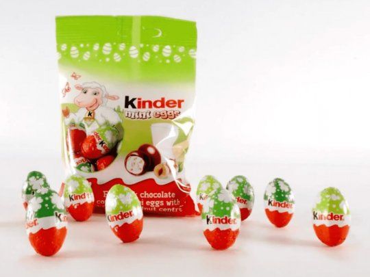 La OMS confirmó el brote de Salmonella por huevos Kinder.