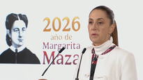 Claudia Sheinbaum en la Mañanera de este martes.