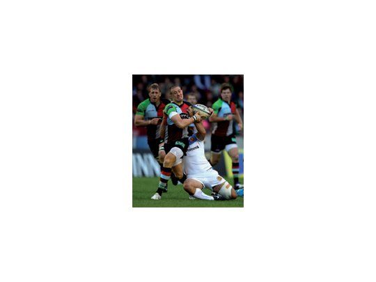 Harlequins. Líder con Saracens.