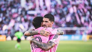 De Paul y Messi, juntos en Inter Miami.