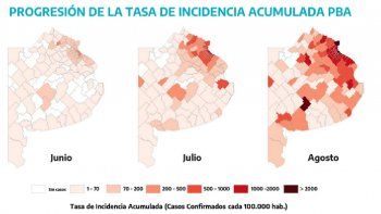 provincia: 14 municipios retrocedieron de fase de aislamiento por avance del coronavirus