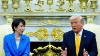 Donald Trump junto a la primera ministra de Japón, Sanae Takaichi.