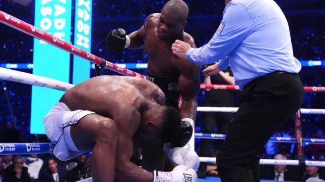 Dubois venció sin atenuantes a Anthony Joshua