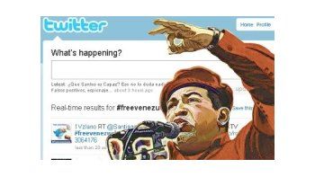 Chávez llamó a sus seguidores a hacer uso de las redes sociales.