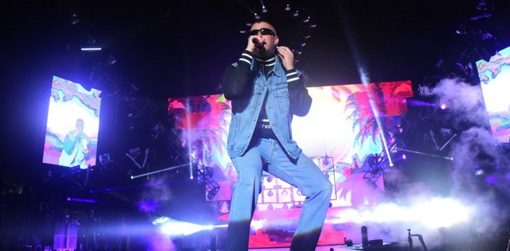 Bad Bunny, uno de los históricos del trap que pasó por el festival argentino.