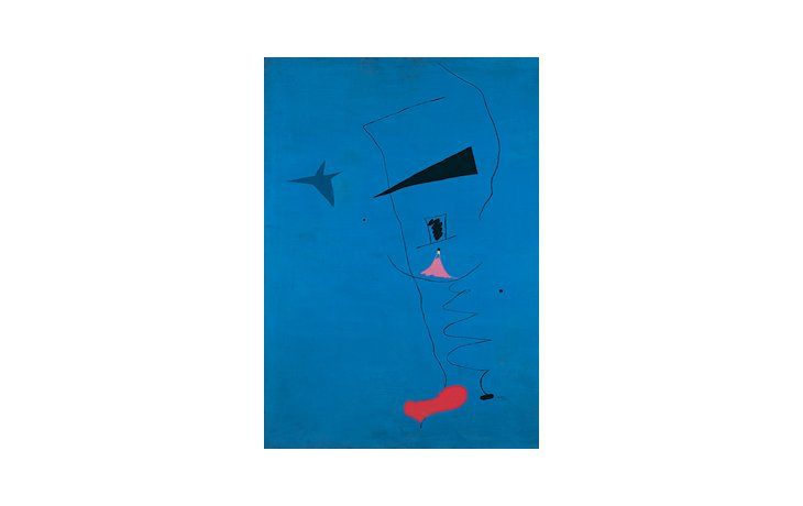 «Peinture (Etoile Bleue)», la obra que puede marcar otro récord para Joan Miro, al ser subastada en Londres el 19 de junio.