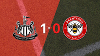 newcastle united le gano 1-0 como local a brentford