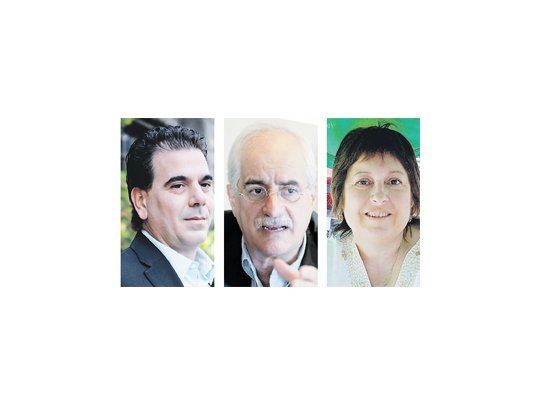Cristian Ritondo, Jorge Taiana, Graciela Ocaña