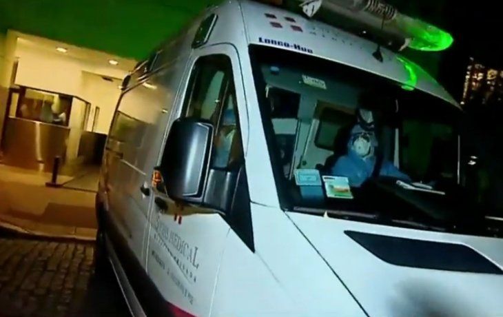 El paciente con coronavirus fue trasladado de clínica