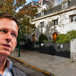 Vista de la residencia adquirida por Peter Thiel en Barrio Parque, una de las zonas más exclusivas de Buenos Aires, donde cerró una operación récord para el mercado inmobiliario porteño Vista de la residencia adquirida por Peter Thiel en Barrio Parque, una de las zonas más exclusivas de Buenos Aires, donde cerró una operación récord para el mercado inmobiliario porteño