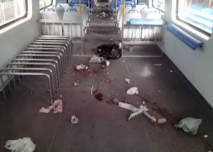 ¿Quién hace esto, los trabajadores? Sin palabras... (foto 1)